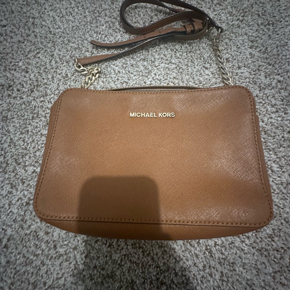 Michael Kors Tan Crossbody Bag